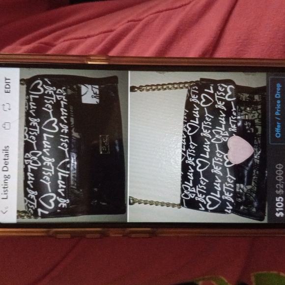 Betsy Johnson purse - Picture 3 of 3